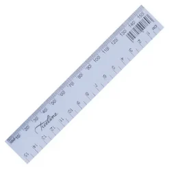 TR0421-40 - Treeline Plastic Ruler 15cm Clear_1