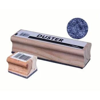 Treeline Wooden Duster Grey Felt 150mm x 40mm