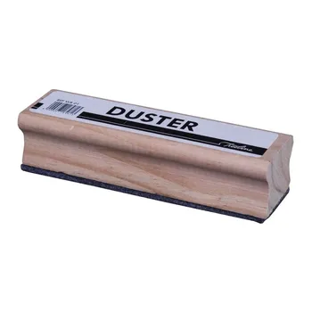 Treeline Wooden Duster Grey Felt 150mm x 40mm