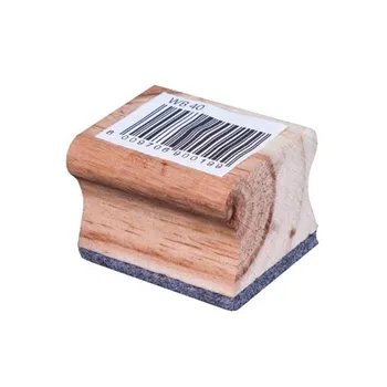 Treeline Wooden Duster Grey Felt 50mm x 40mm