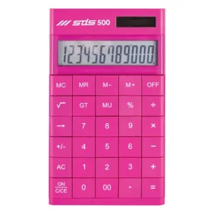 SDS 500 Desktop Calculator 12 Digit Pink (2)