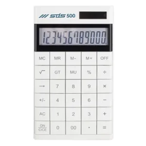 SDS 500 Desktop Calculator 12 Digit White (2)