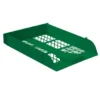 Treeline Single Desk Letter Tray Lime Green
