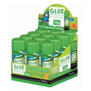 TR4436-00 - Treeline Glue Sticks 36g Display Box 12 (1)