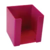 Treeline Memo Cube Holder 100 x 100mm Electric Purple