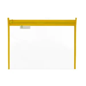 TR8005-07 - Treeline A4 PVC Book Bag with Zip Yellow