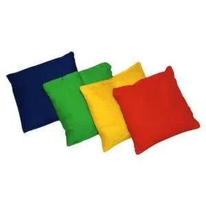 Treeline Bean Bags Assorted Blue-Red-Green-Yellow (2)