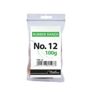 TRB12-Treeline No 12 Rubber Bands 45 x 1.5mm 100g