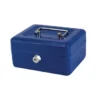 Treeline Cash Box Metal 6 Inch 150mm Black