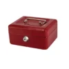 Treeline Cash Box Metal 8 Inch 200mm Black