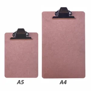 Treeline Masonite Clipboard Brown A5 and A4