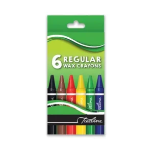 22-2650-30-Treeline Regular Wax Crayons 6s