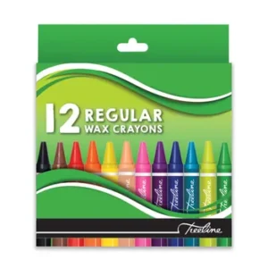 22-2660-30-Treeline Regular Wax Crayons 12s