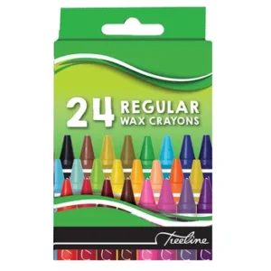 22-2665-30-Treeline Regular Wax Crayons 24s