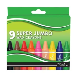 22-2685-30-Treeline Super Jumbo Wax Crayons 9s