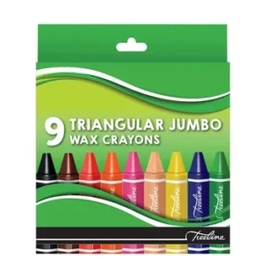 22-2690-30-Treeline Triangular Jumbo Wax Crayons 9s