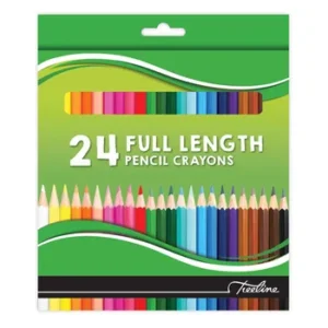 22-5001-30-Treeline Pencil Crayons Full Length 24s