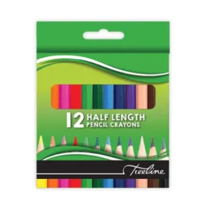 22-5010-30-Treeline Pencil Crayons Half Length 12s
