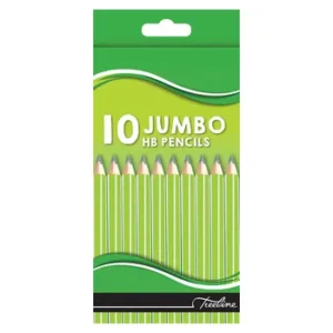 56-8866-00-Treeline Triangular Jumbo Pencils HB 10s