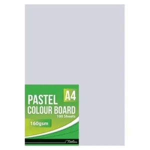 71-3000-05-Treeline A4 Pastel Project Board 160gsm White 100s