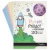 Treeline A4 Deep Tint Project Board 160gsm Assorted 100s