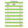 Tidy Files Alphabetical Laser Labels 55mm Light Pink - Pack 5