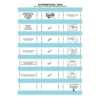 Tidy Files Alphabetical Laser Labels 55mm Light Pink - Pack 5