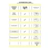 Tidy Files Alphabetical Laser Labels 55mm Light Grey - Pack 5