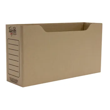 Tidy Files Folio File Collator 38cm Kraft - Pack 5 - FINAL STOCK