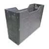 Tidy Files A4 Solid Plastic Container Grey