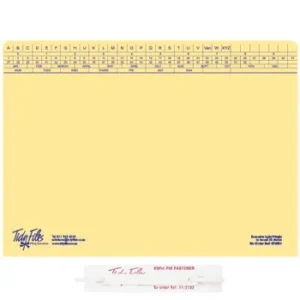 074001KF-PK25-Tidy Files A4 Executive Light Weight File With Kwik-Fix Cream - Pack 25