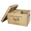 Tidy Files Foolscap Bankers Storage Box Kraft