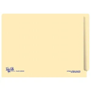 LF42702TC-PK25-Tidy Files A4 Executive Lateral Medium Weight File With Tri-Clip Cream - Pack 25