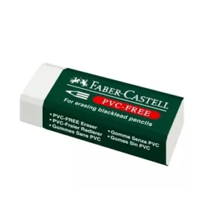 Faber-Castell PVC Free Drawing Eraser 62 x 21.5 x 11.5mm White