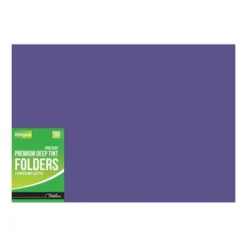 Treeline Premium Tint Manilla Folders 204gsm Bright Purple 100s