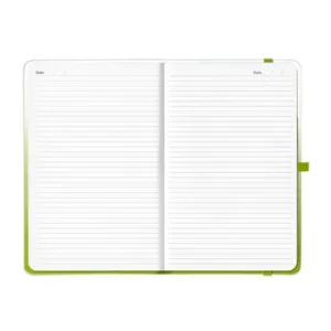 SDS A5 Journal Ruled 192 Page Gradient Lime Green (3)