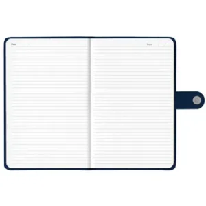 SDS A5 Journal Ruled 192 Page Linen Navy Blue (4)