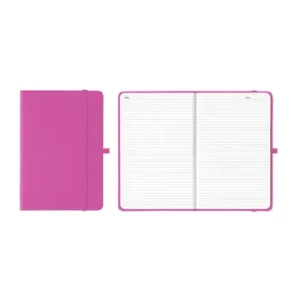 SDS A5 Journal Ruled 192 Page Solid Pink (2)