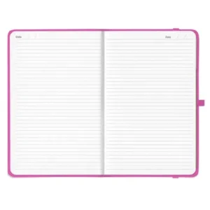 SDS A5 Journal Ruled 192 Page Solid Pink (3)