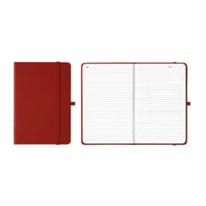 SDS A5 Journal Ruled 192 Page Solid Red (1)