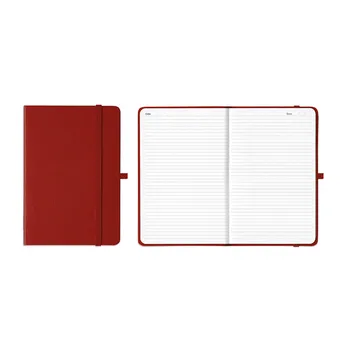 SDS A5 Journal Ruled 192 Page Solid Red