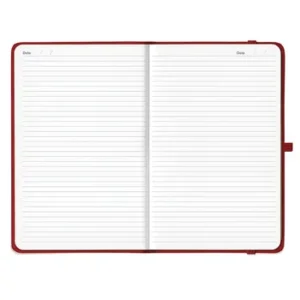 SDS A5 Journal Ruled 192 Page Solid Red (2)