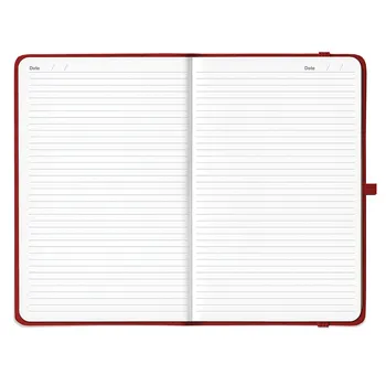 SDS A5 Journal Ruled 192 Page Solid Red