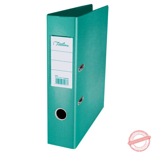 Treeline A4 Lever Arch File Polyprop 70mm Turquoise