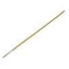 Artist Paint Brush Long Handle Synthetic Round Size 3