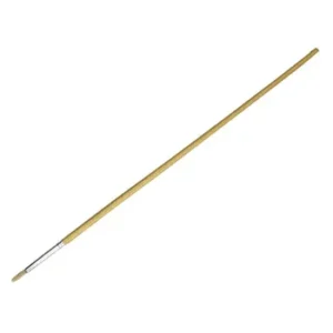 Artist Paint Brush Long Handle Synthetic Round Size 3