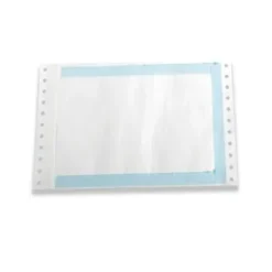 B14243W-Top Form Continuous Listing Paper Blank 2 Part 140 x 240mm Wage Envelopes - 1500 Sheets