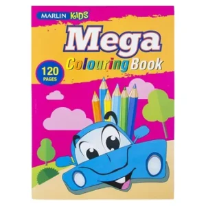 Marlin Kids Newsprint Mega Colouring Book 120 Pages