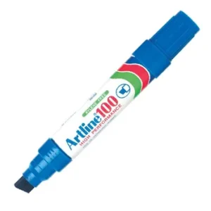 Artline EK100 Chisel Point Industrial Marker 7.5mm Blue_1