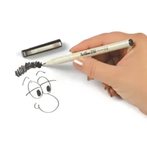 Artline EK210 Fineliner Writing Pen 0.6mm Black - Box 12 (1)